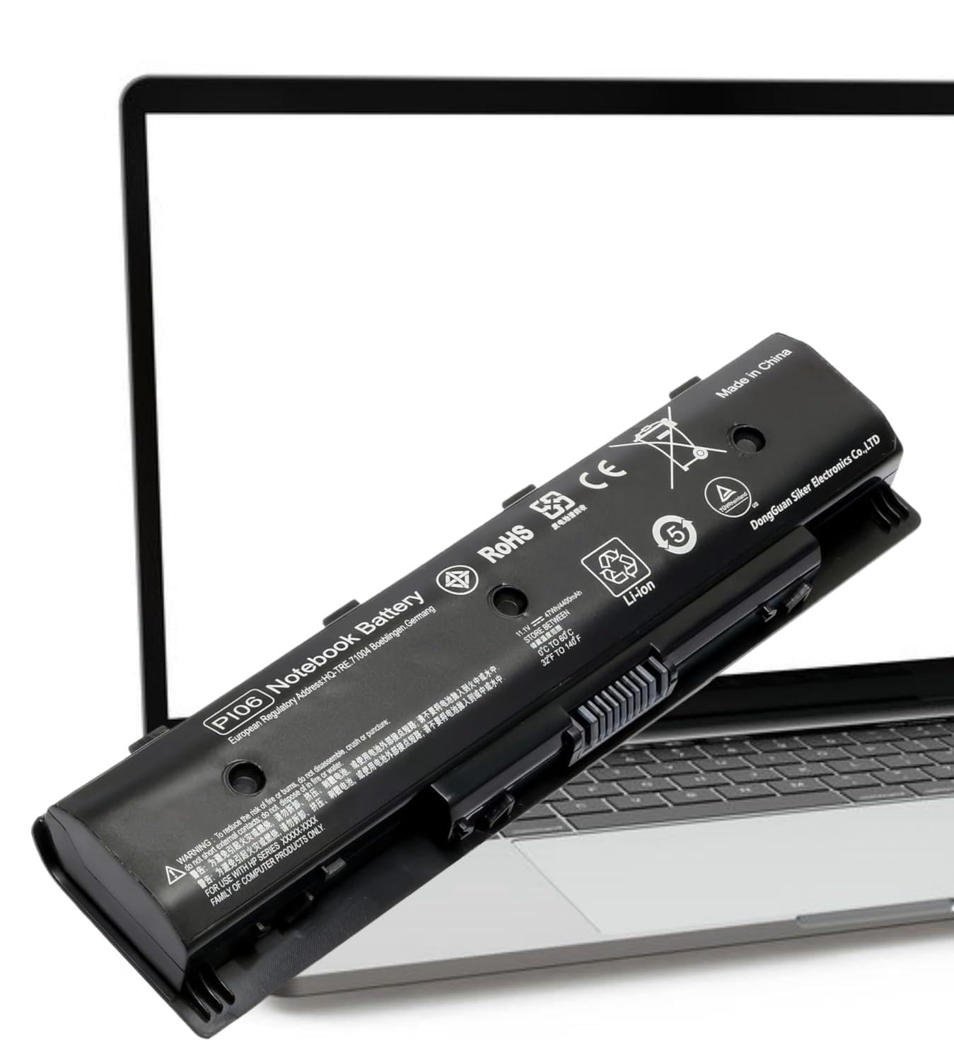 P106 P109 710416-001 710417-001 PI06 Notebook Battery for HP Envy,Pavilion TouchSmart 14 15 17 Series 14-E000 15-E000 15t-E000 17-E000 Laptop Battery HSTNN-LB4N HSTNN-LB4O HSTNN-YB4N HSTNN-YB4O..