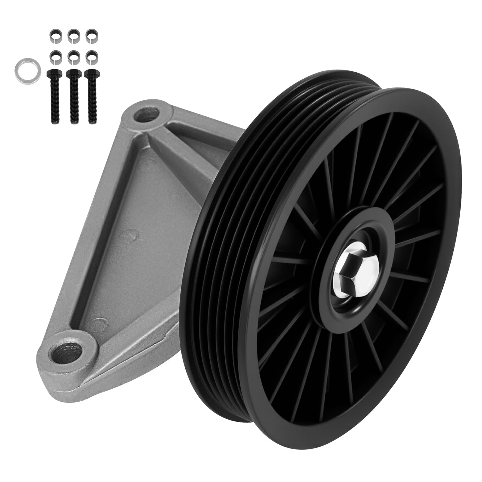 ECCPP A/C Compressor Bypass Pulley Fits for Ford Escape 2.3L 2005-2007
