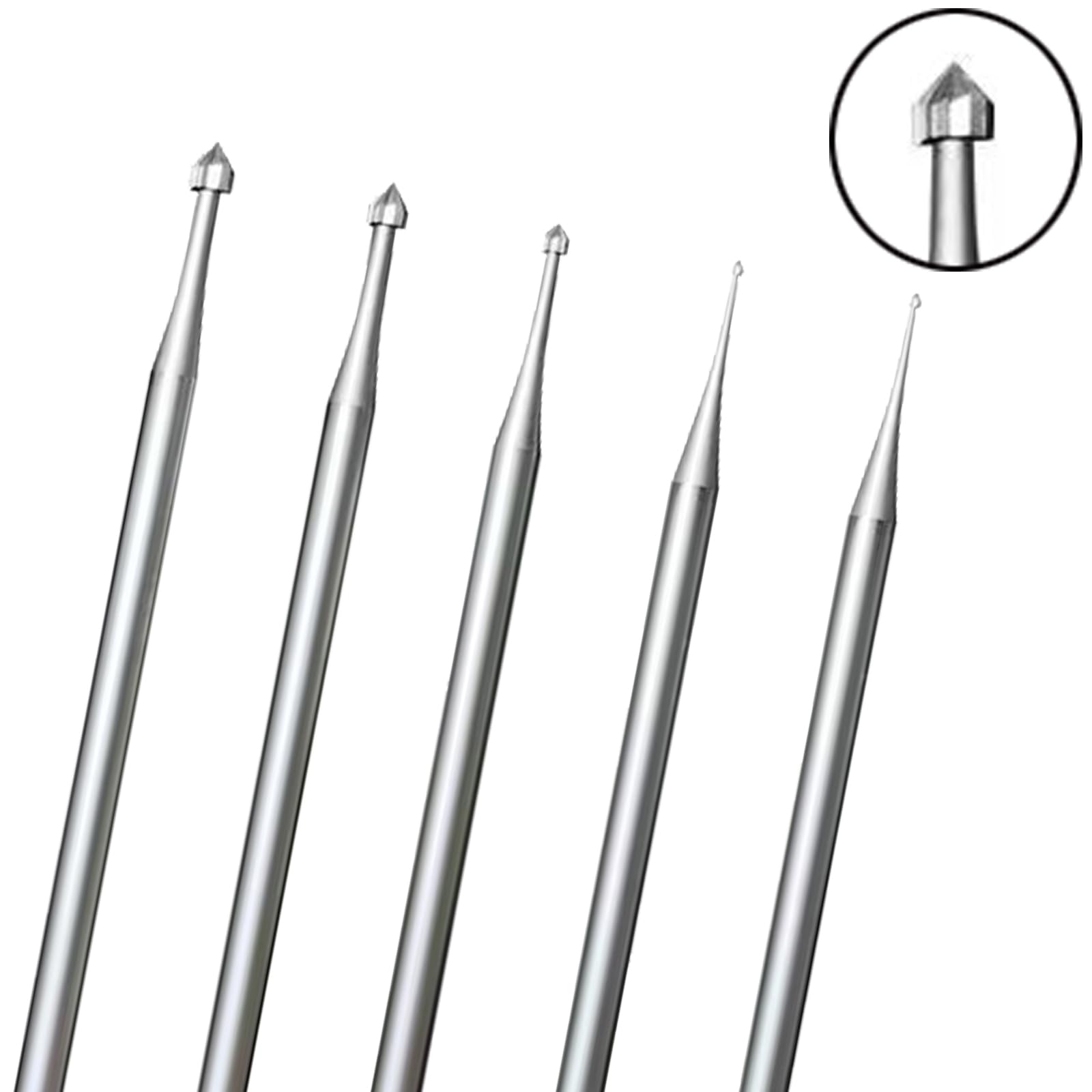 Jewelry Setting Burrs - 24 Pcs Vanadium Steel -5