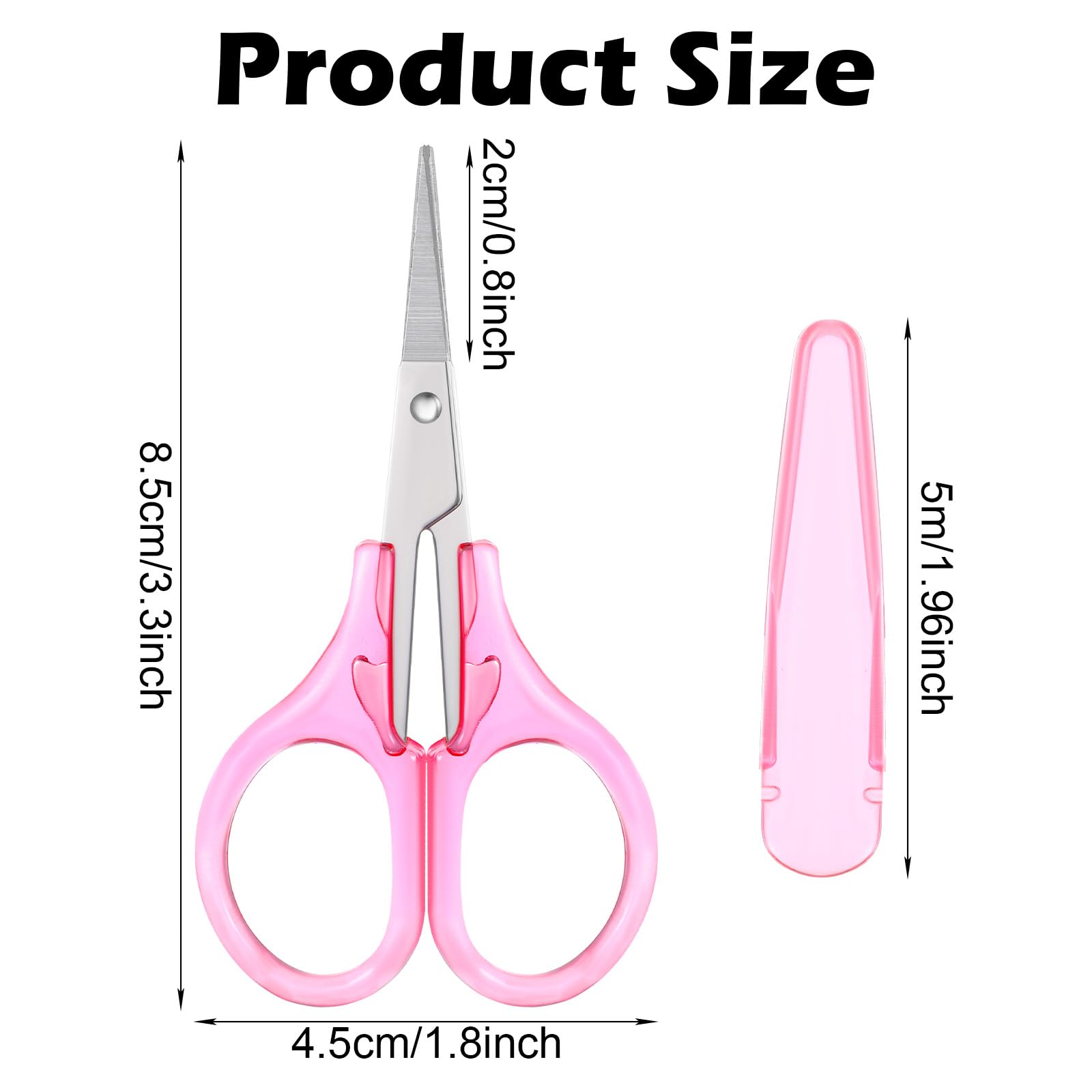 Mini-schaarset, 10 stuks, roestvrij staal, knutselschaar, kleine multifunctionele schaar, nauwkeurige rechte schaar met beschermhoes, knutselschaar voor naaien, papier, snijden, scrapbooking, 5 Mini-schaarset, 10 stuks, roestvrij staal, knutselschaar, kleine multifunctionele schaar, nauwkeurige rechte schaar met beschermhoes, knutselschaar voor naaien, papier, snijden, scrapbooking, 5