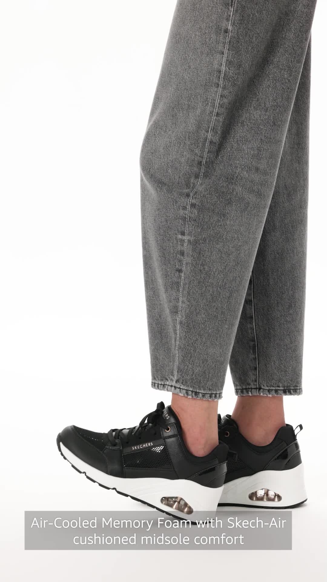 Amazon.com | Skechers Street Women's,UNO Wedge - Everything Nice