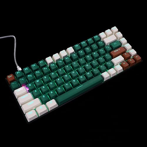 Miniatura 3 de YMDK Double Shot 108 Teñido PBT Shine Through OEM Profile Keycap Rainbow Carbon Sunset teclas retroiluminadas para interruptores MX Teclado mecánico