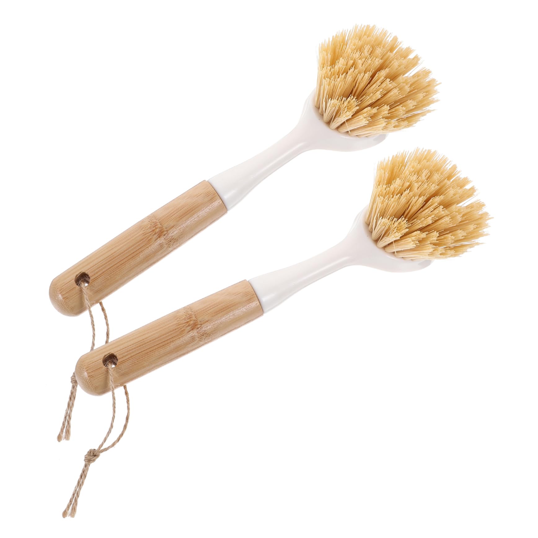 Didiseaon 5 Ensembles Comprimés Éponge Scrubber Nettoyage Ménage Poubelle Plat Bouilloire Truc Brosse Lave Vaisselle des Produits Absorbant Brosse À Vaisselle sur en Bois 2 Pièces * 5