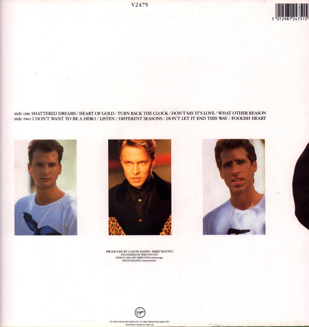 Johnny Hates Jazz / Turn Back The Clock