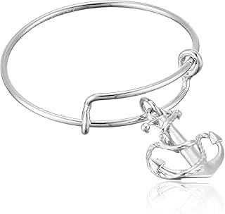 Expandable Wire Ring, Anchor, 14k Stackable Ring, Size 7-9 - coolthings.us