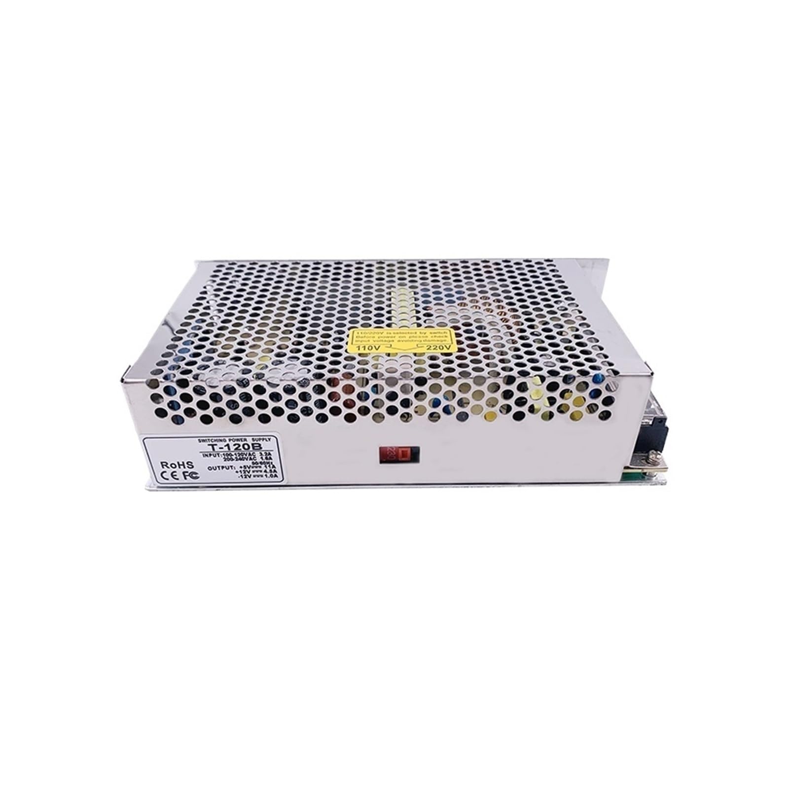 HYUJNAFZR 120W Three Group Triple Output Voltage Switching Power Supply T-120B 5V 12V -12V T-120C 5V 15V -15V T-120D 5V 12V 24V(T-120D)