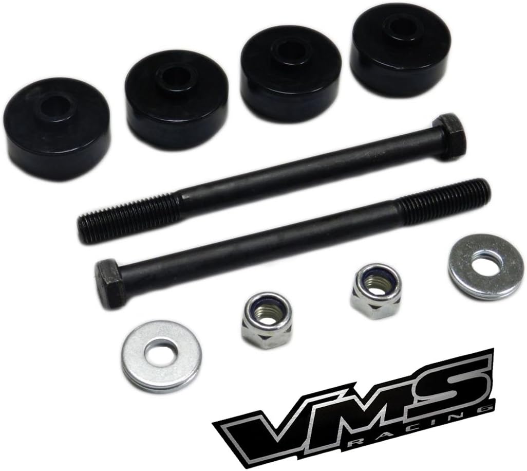 VMS RACING REAR LOWERING KIT Bolts and Bushings Compatible with Chevy Chevrolet Corvette C5 97-04 1997-2004 Complete Rear Set
