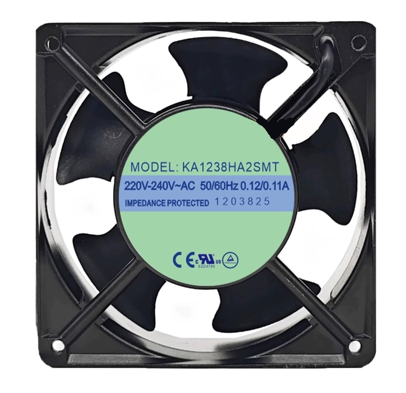 Ventilateur CA KA1238HA2BMT pour refroidissement d'armoire électrique et châssis