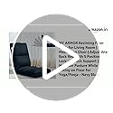 MY ARMOR Reclining Floor Chair for Living Room | Meditation Chair | Adjustable Back Rest with 5 Position Lock-in | Back Support | Maintain Posture While Sitting on Floor for Yoga/Pooja - Navy Blue - Image 3