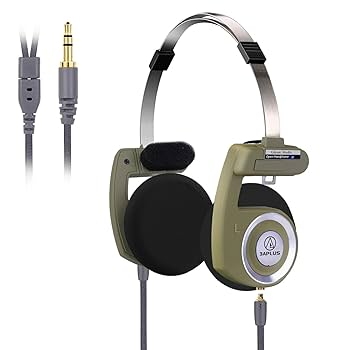 Amazon.co.jp: 3APLUS Retro pro 有線ヘッドホン 開放式