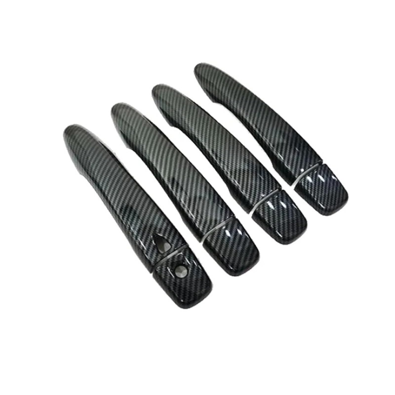Ropaix 4Handle 1 Button C Side Exterior Door Handle For Nissan For Navara Np300 For Frontier D23 2015-2023 Car Sticker Styling Chrome Door Handle Cover(4Handle 1 Button C)