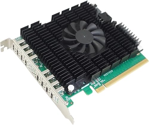HighPoint Technologies Controlador de host RocketU 1488C PCIe 3.0 x16 USB 3.2 20Gbs