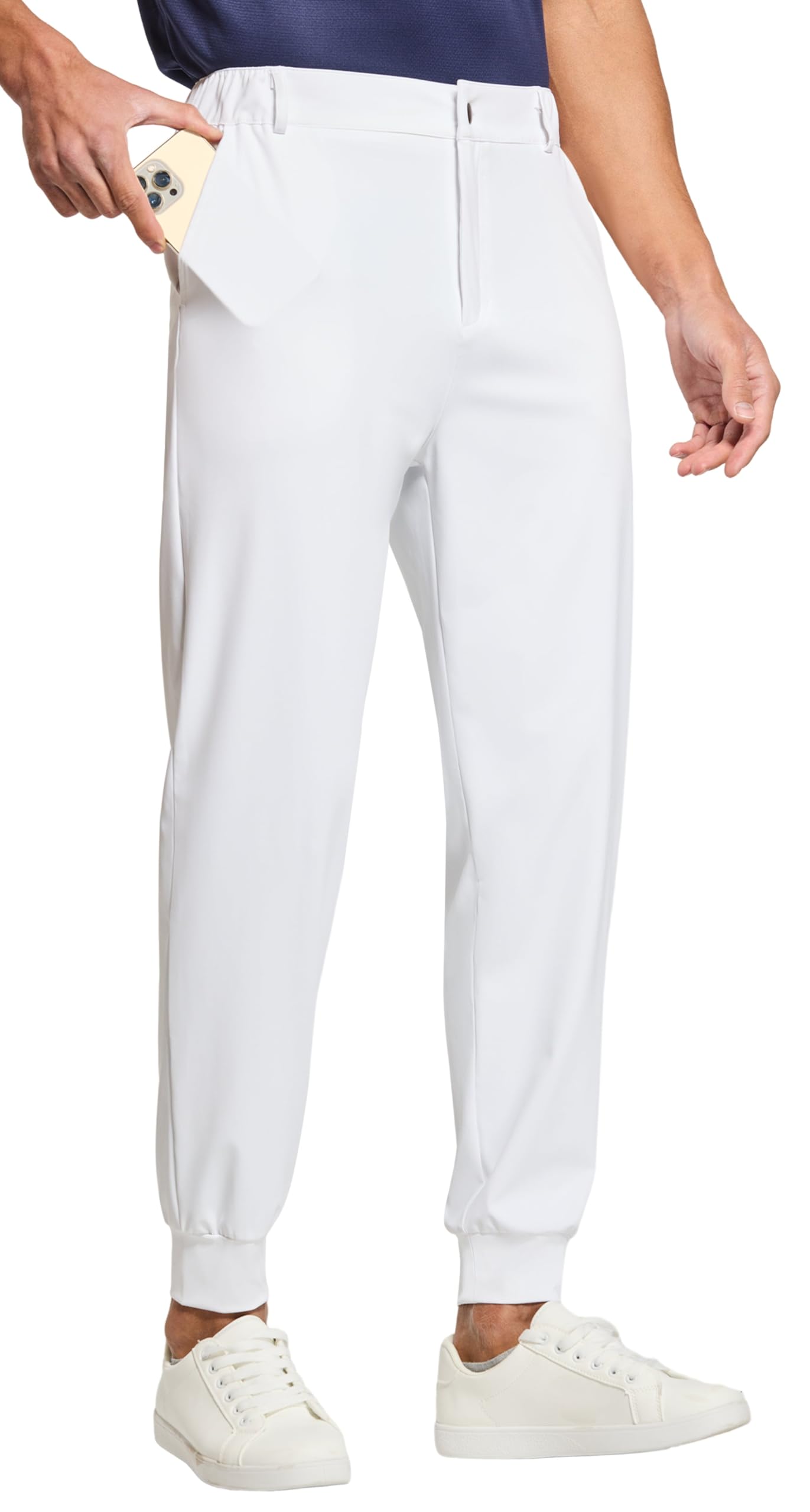 Willit Men's Golf Joggers Stretch Slim Fit Sweatpants Running