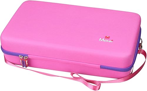Miniatura 6 de Mchoi Funda rígida compatible con VTech KidiStar DJ Mixer Rosa, a prueba de golpes, funda protectora para mezclador de DJ, solo funda