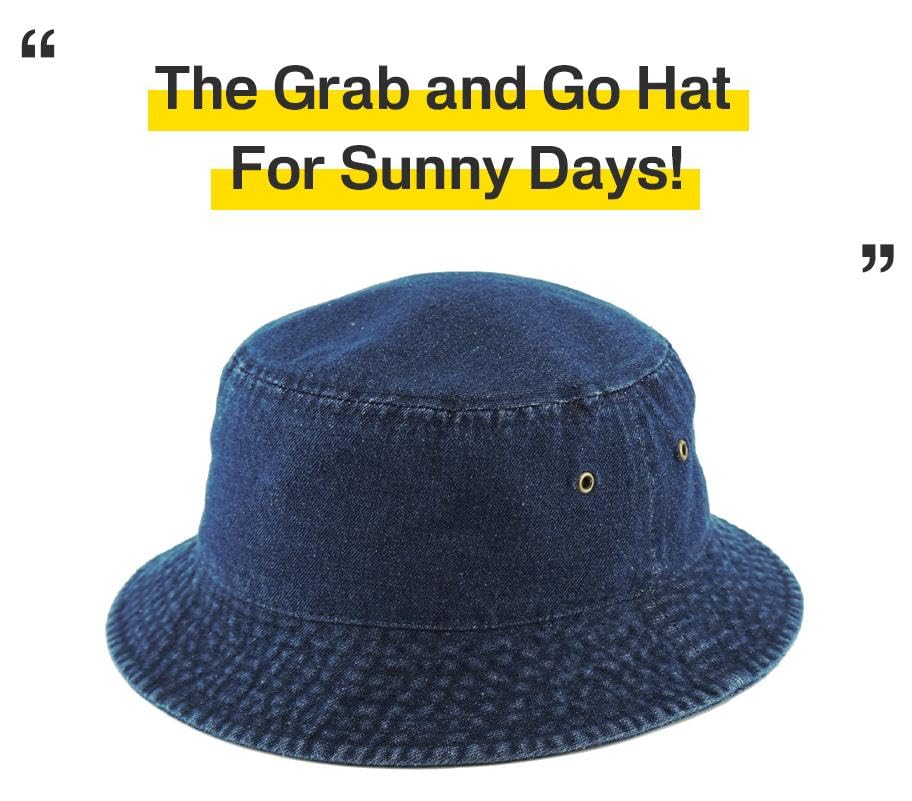 Image of KBETHOS 100% Cotton Washed Bucket Hat