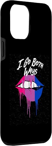 Miniatura 3 de iPhone 12 Pro Max I Go Both Ways Bisexual LGBTQ Bi Pride Pun Asexual Case
