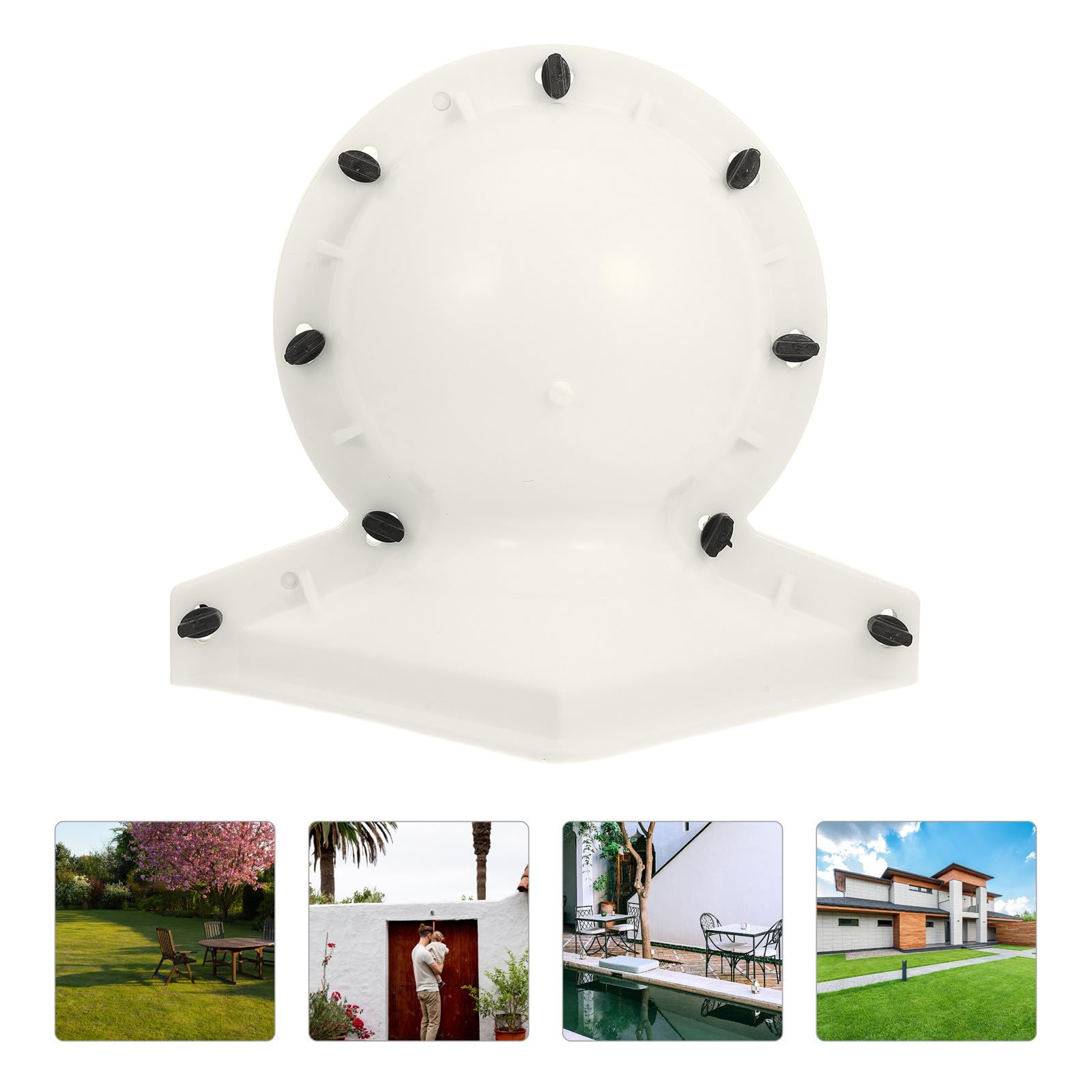 Moule en Silicone pour Boule de Colonne Romaine 30 CM, Décoration Architecturale en Béton et Résine, Ornement Feng Shui pour Balustrade, Usage Intérieur et Couleur Aléatoire