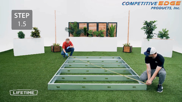 Amazon.com : Foundation Kit for Lifetime 8x10 Storage Sheds