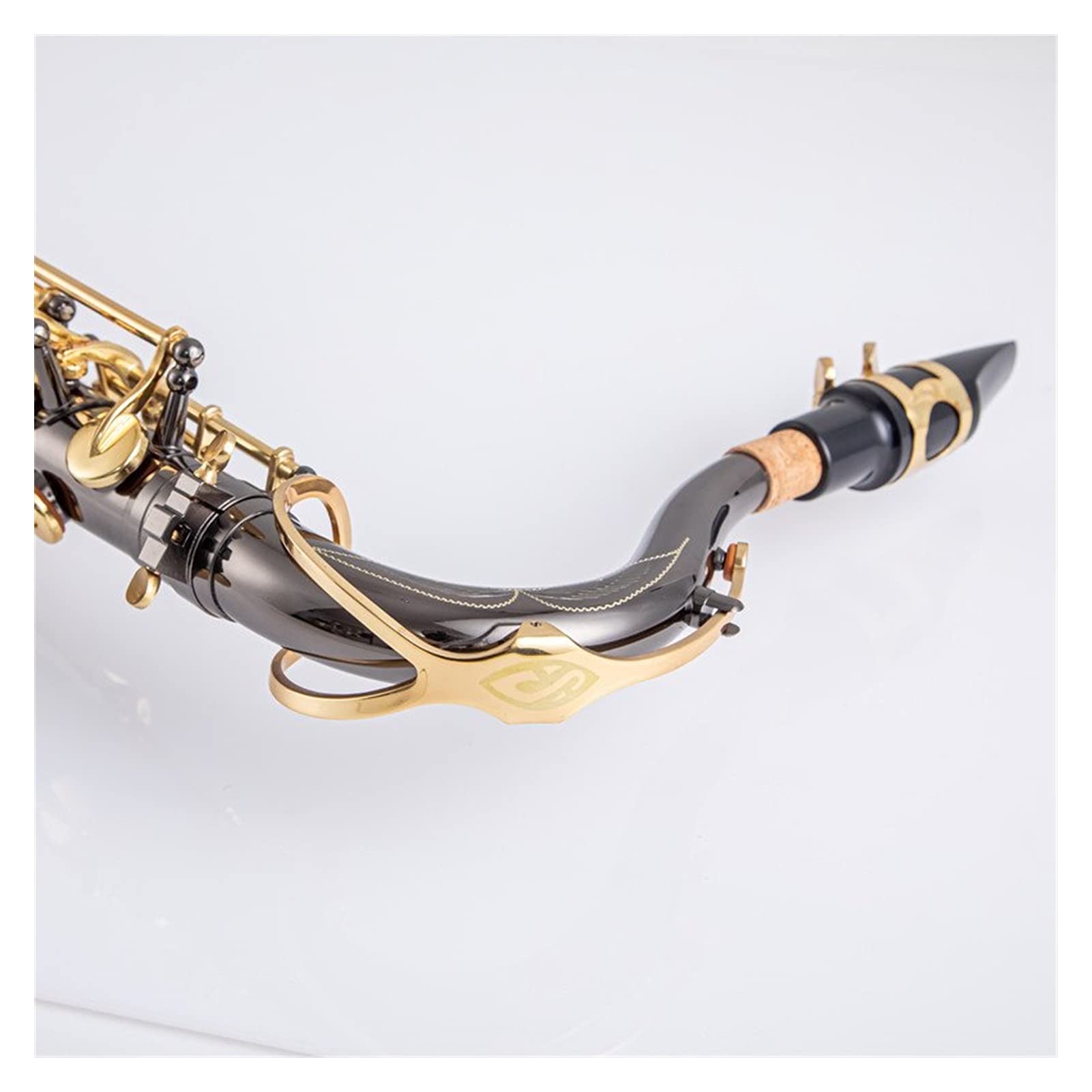 Sax Principianti Kit BB Tenor Saxophone Sax Brass Body Black Nickle Placcato Golden Keys Strumento di Legno Strumento a fiato