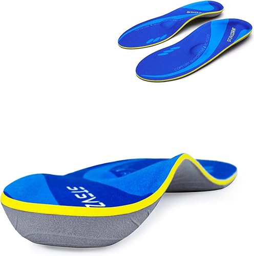 STSVZORR Más de 220 libras, inserto de soporte de arco alto, almohadilla metatarsiana, alivio del dolor, para hombres y mujeres, plantilla