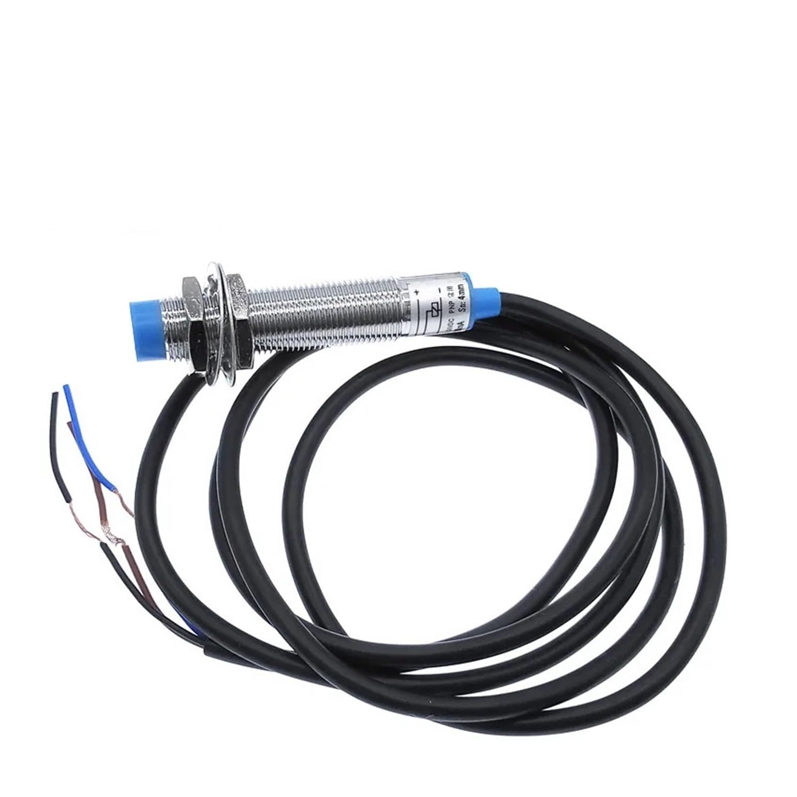 UWUKCJOKQ 1PCS LJ12A3-4 BX/by/AX/AY J-DZ/EZ Inductive Proximity Switch LJ12A3-2 BX NPN PNP Sensor NO NC DC5~36V 4mm Detection Distance(Lj12a3-4-z-cy)