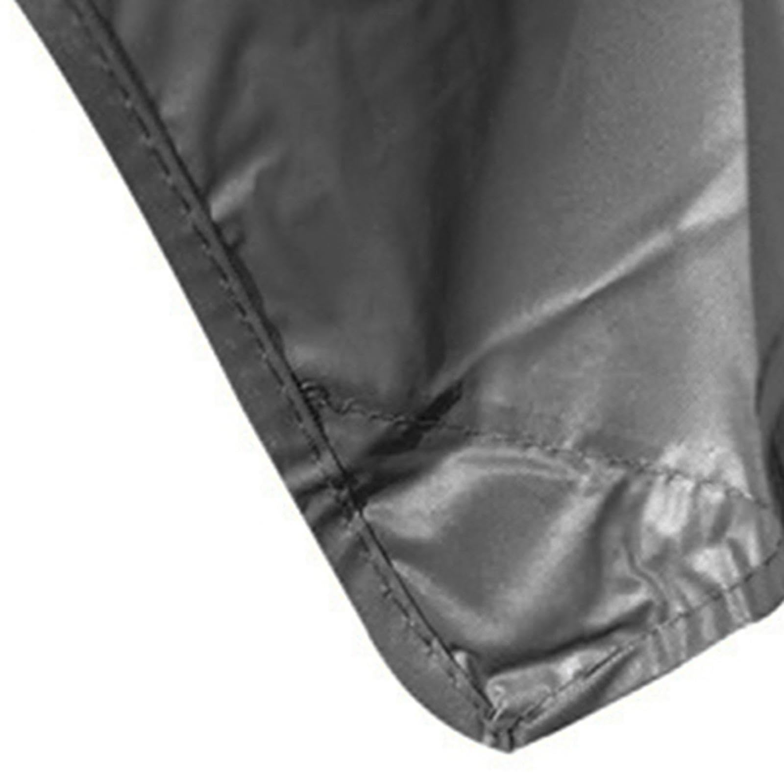 Billardtisch Abdeckung, Pool Snooker Billardtisch Abdeckung, Staubdicht, Strapazierfähig, Wasserabweisend, 2,4 M Tischdecke, Tischschutz für Stuhl Set, Schwarz