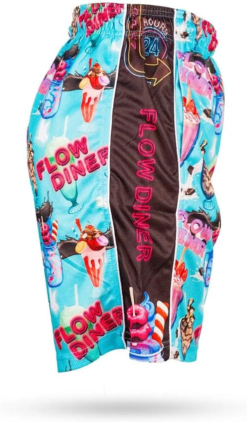 Flow Society Milkshake Flow Boys Athletic Shorts - Image 3