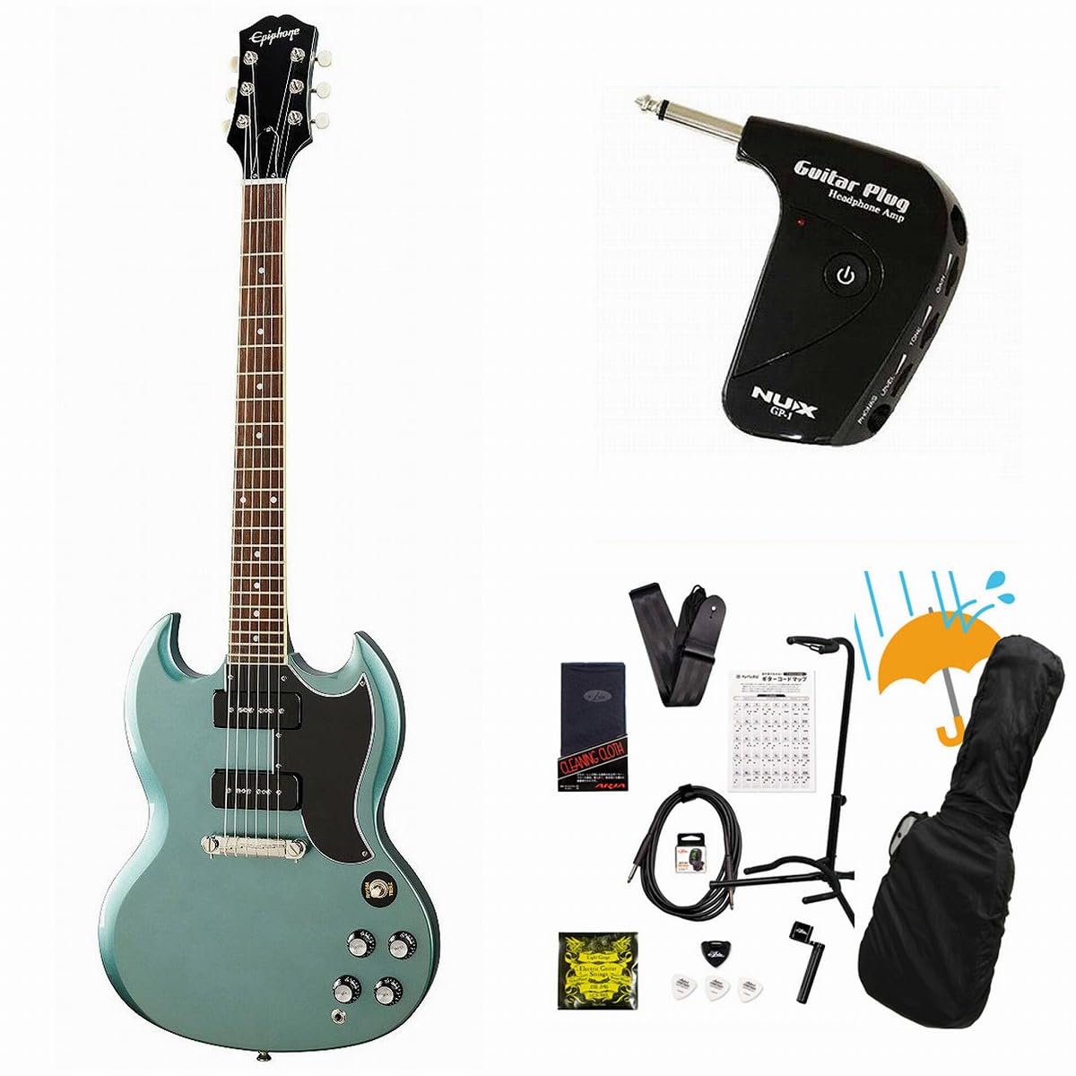 Amazon | Epiphone/Inspired by Gibson SG Special P-90 Faded