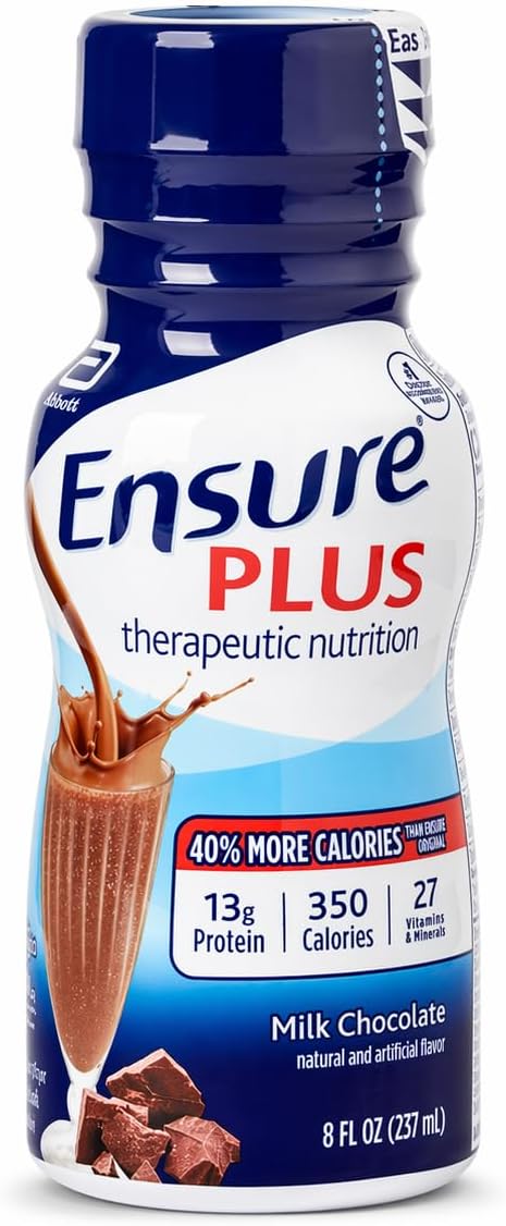 Plus Creamy Milk Chocolate Shake - 24 x 8 Ounce Bottles