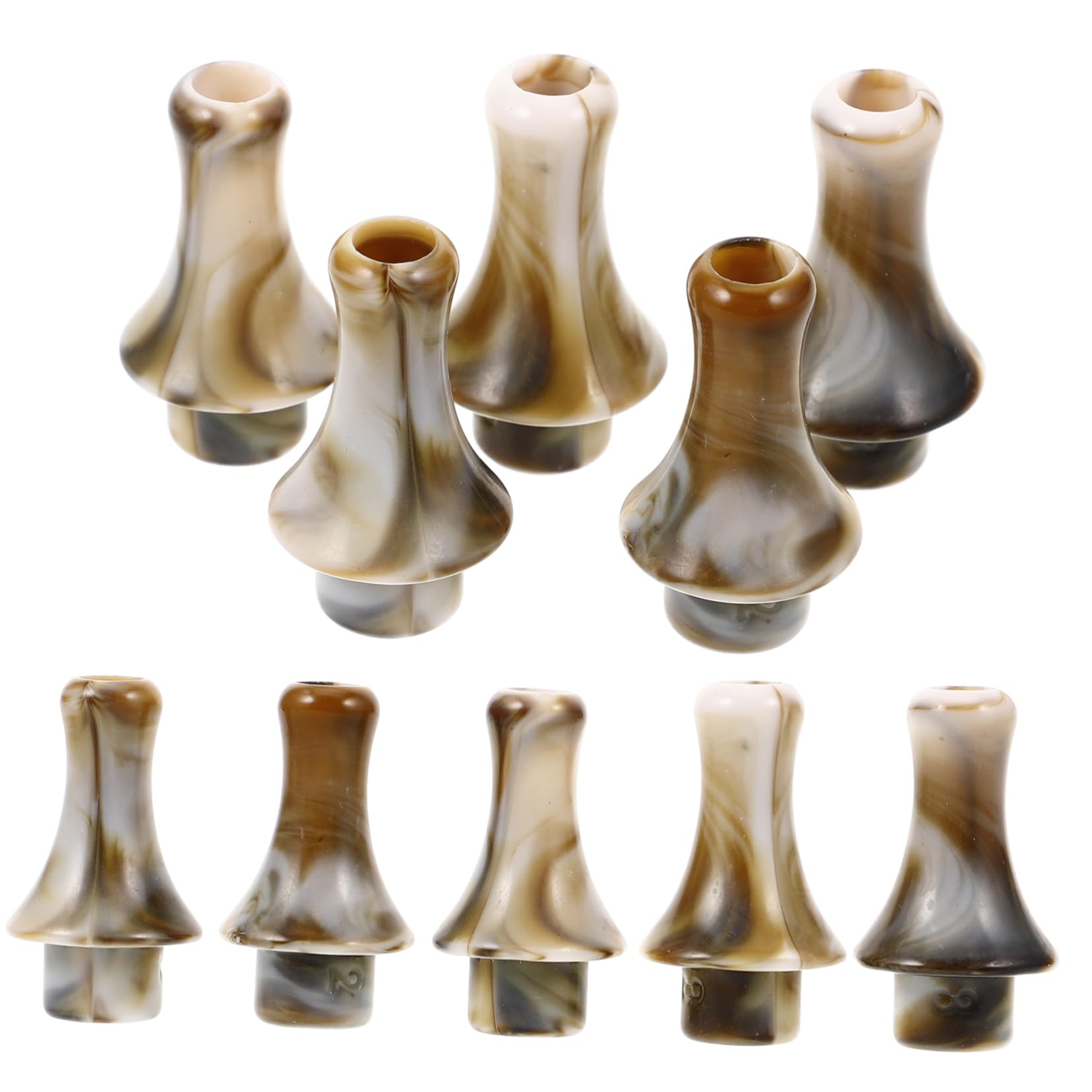 HEMOTON Saxophone Mouthpiece Set Accessories C/tenor/alto/bass Clarinet Resin Material Durable Fit