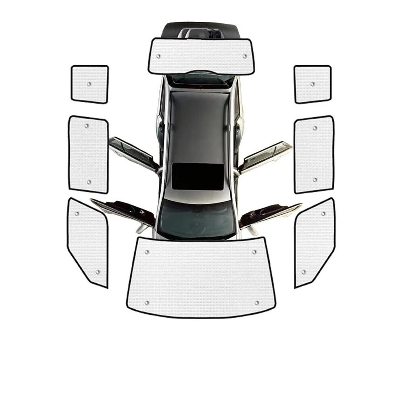 Auto Sichtschutz Fenster Für Skoda Für Yeti 2012 5L 2009 2010 2011 2012 2013 2014 2015 2016~2017 Auto Sonnenblenden Sonnenschutz Sonnenschirm Abdeckungen Sonnenschirme Sonnenblende(All Sunshades)