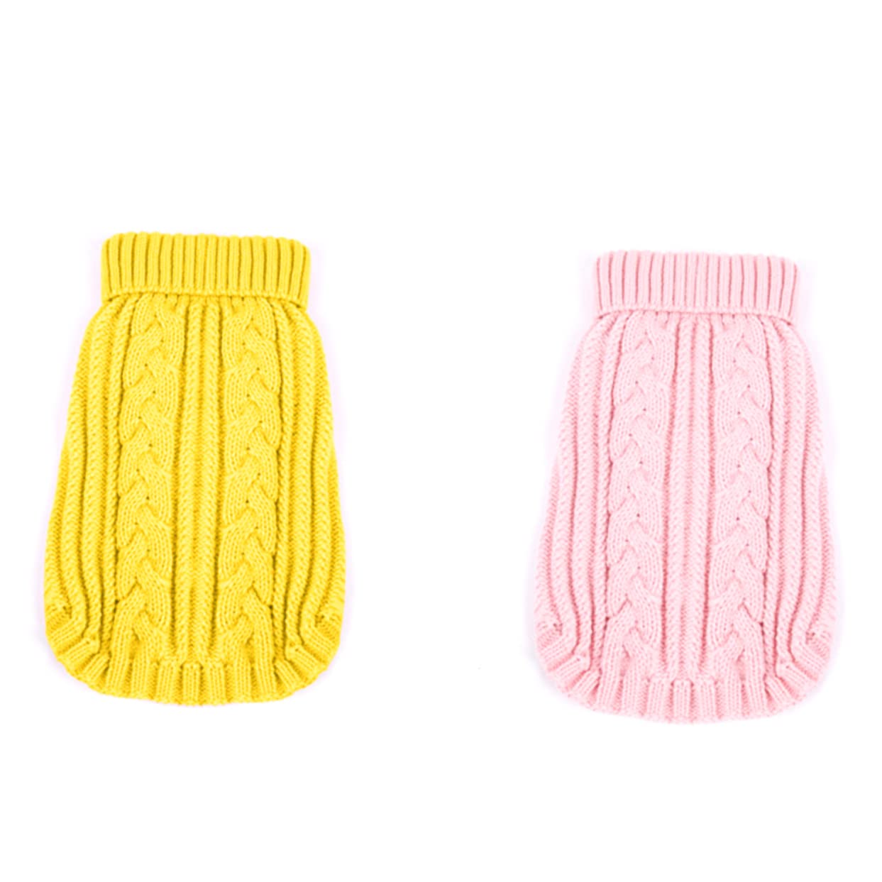 YARNOW 3 Pièces vêtements pour Chiens Chiot pupphub Pull pour Pulls pour Petits Chiens Robes Pull-Over vêtements de fête pour Animaux de Compagnie Tissu de de fête Le Chat