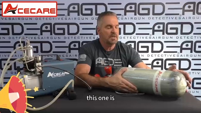 Réservoir PCP Fibre Carbone Neuf Réservoir PCP En Fibre De Carbone Acecare 2L - 4500 Psi (310 Bar) - Neuf Reservoir Cerine