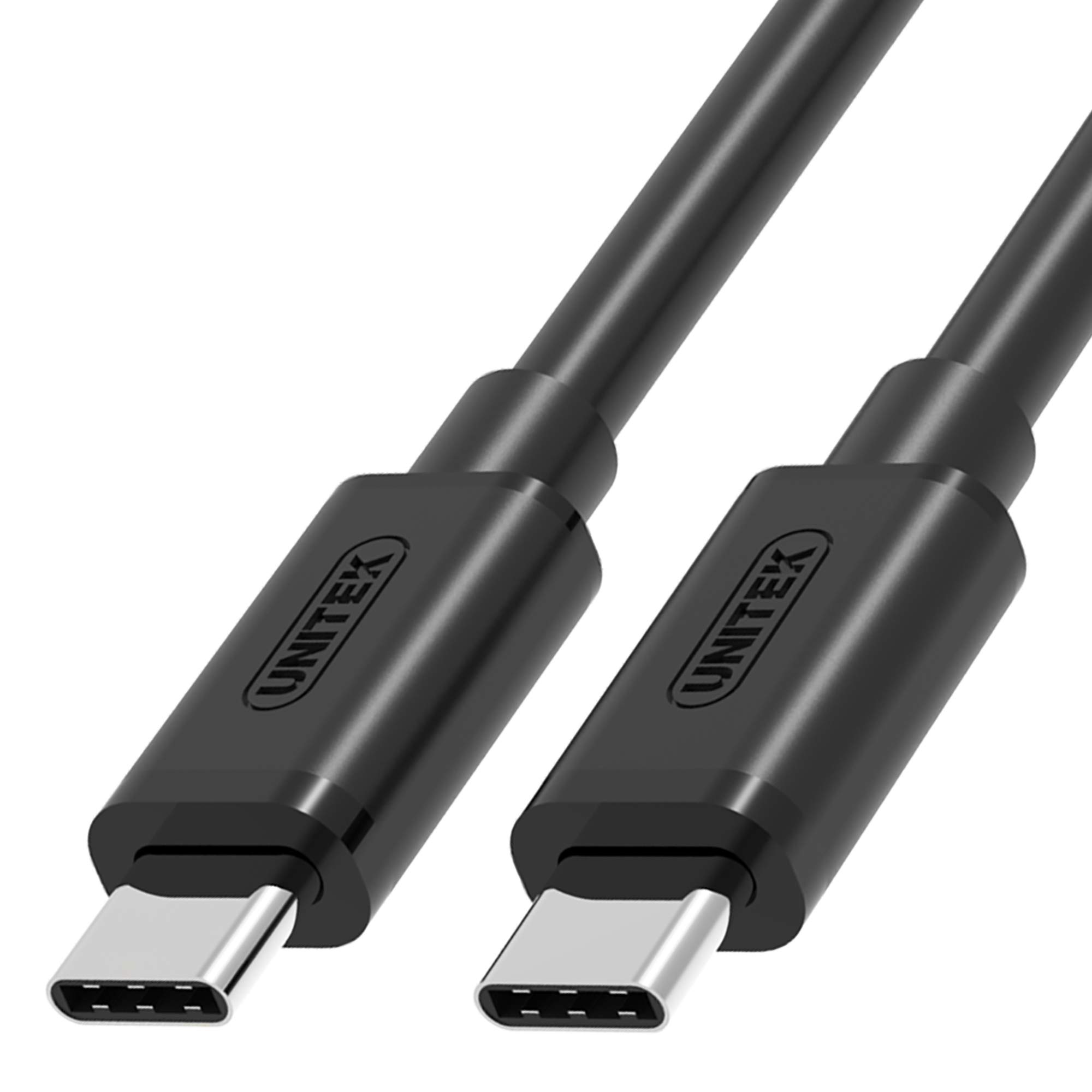 UNITEK Y-C477BK USB3.1 USB-C-Kablo m/1m Siyah