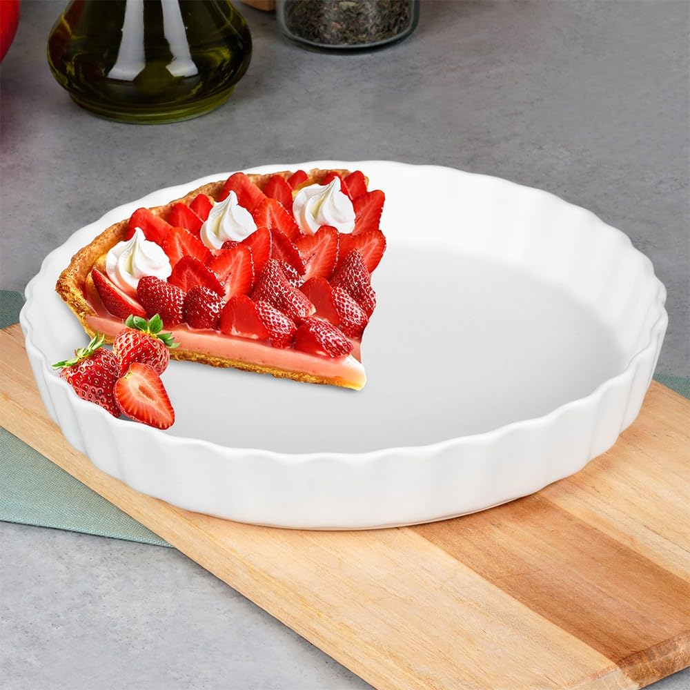 Vilde Lot de 6 moules à tarte en céramique