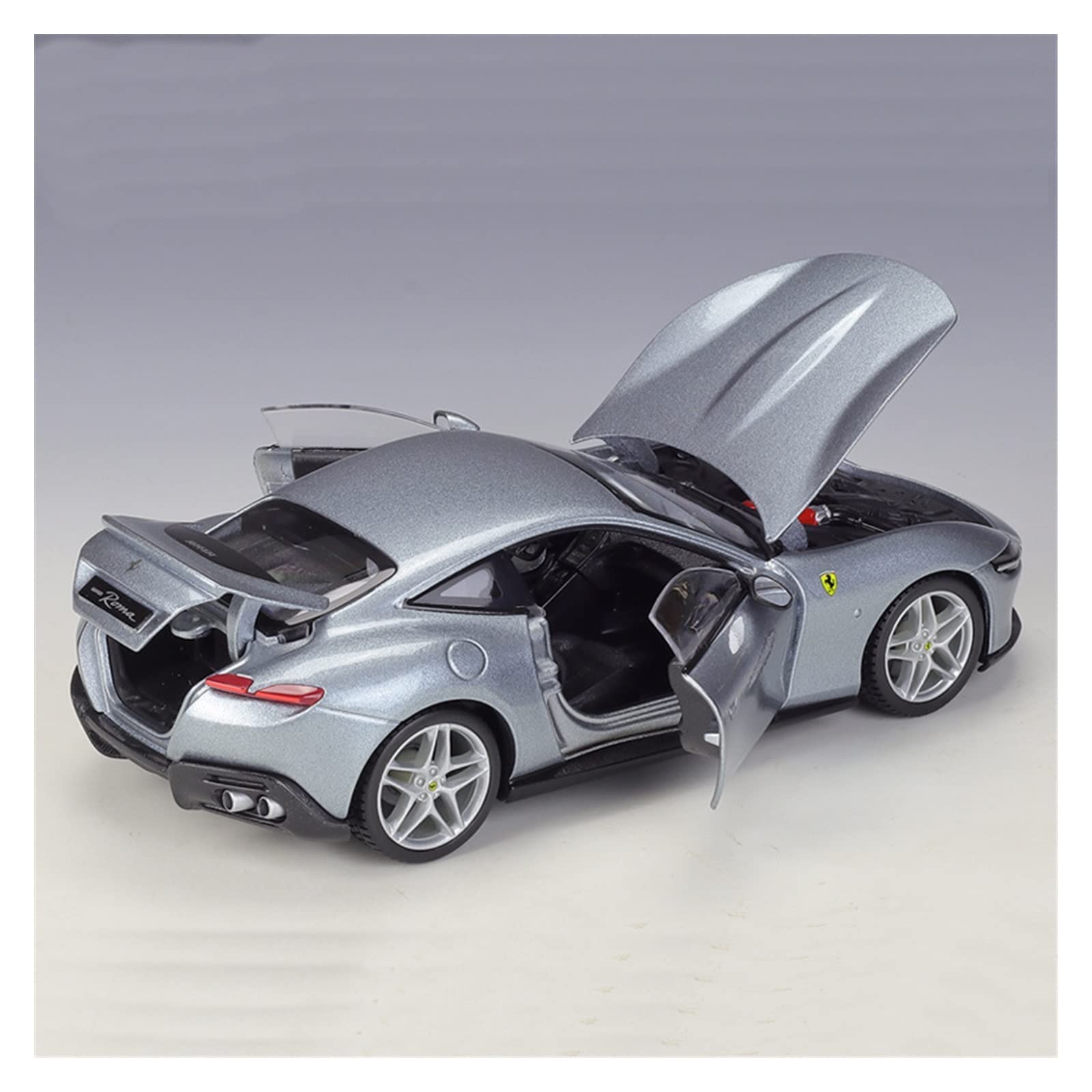 Amazon | 1:24 フェラーリ ローマに最適 スポーツカー静的ダイキャスト