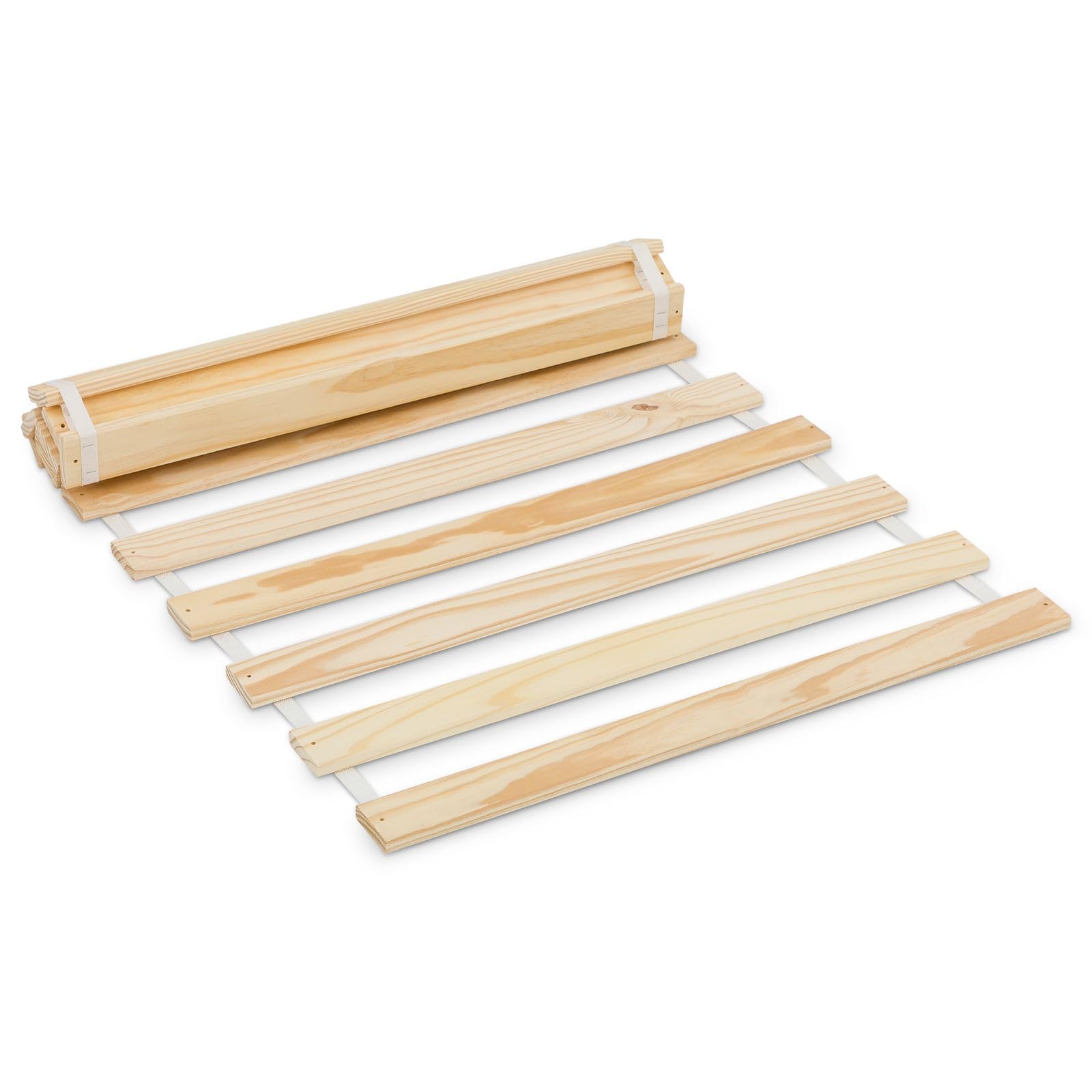 IDIMEX Rolllattenrost 70 x 140 aus massivem Kiefernholz - Lattenrost mit 11 Latten aus Massivholz, stabiles Rollrost