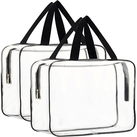 small clear makeup bolsa