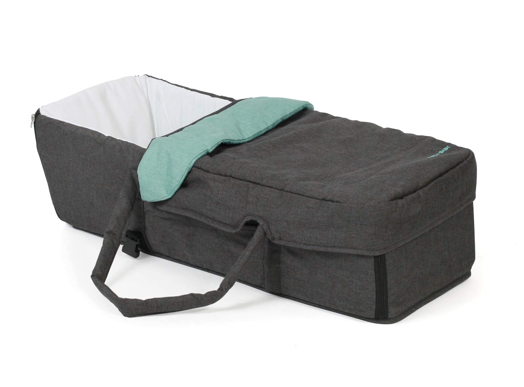 CHIC 4 BABY - Cochecito Doble Con Bolsa de Transporte y Protección Contra la Lluvia, Para Dos Niños, Gemelo, Tándem, de Bebé