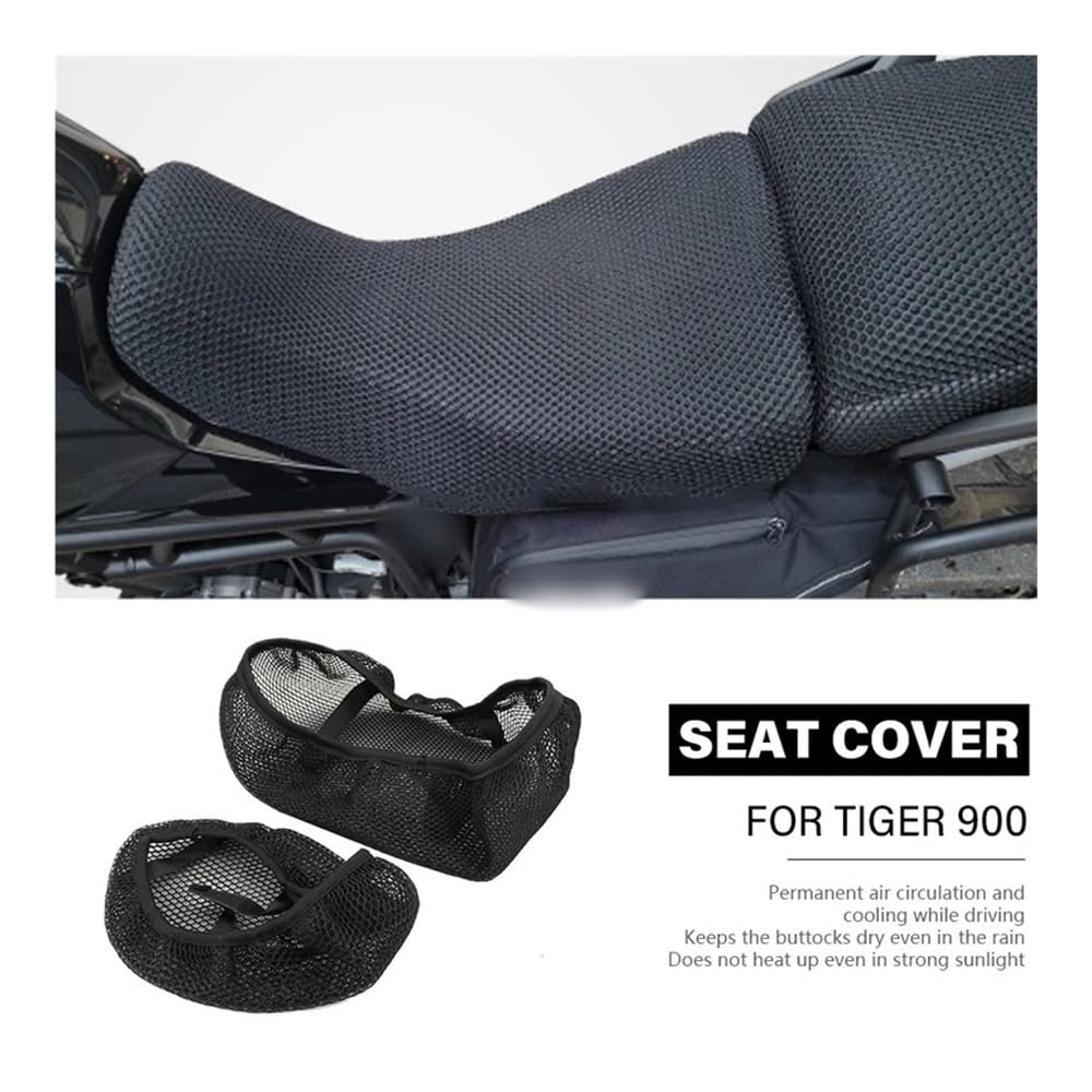 Coprisella per moto sportiva Per TIGER 900 GT PRO RALLY Per Per Tiger Tessuto Di Nylon Sedile Sella Copertura Moto Cuscino Protettivo Sede