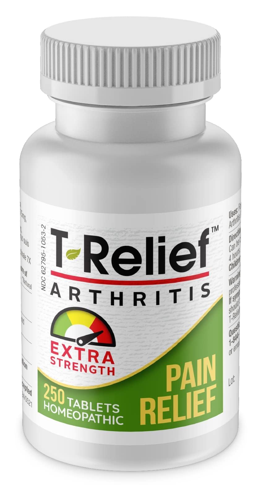 T-Relief Extra Strength Arthritis Pain Relief Tablets