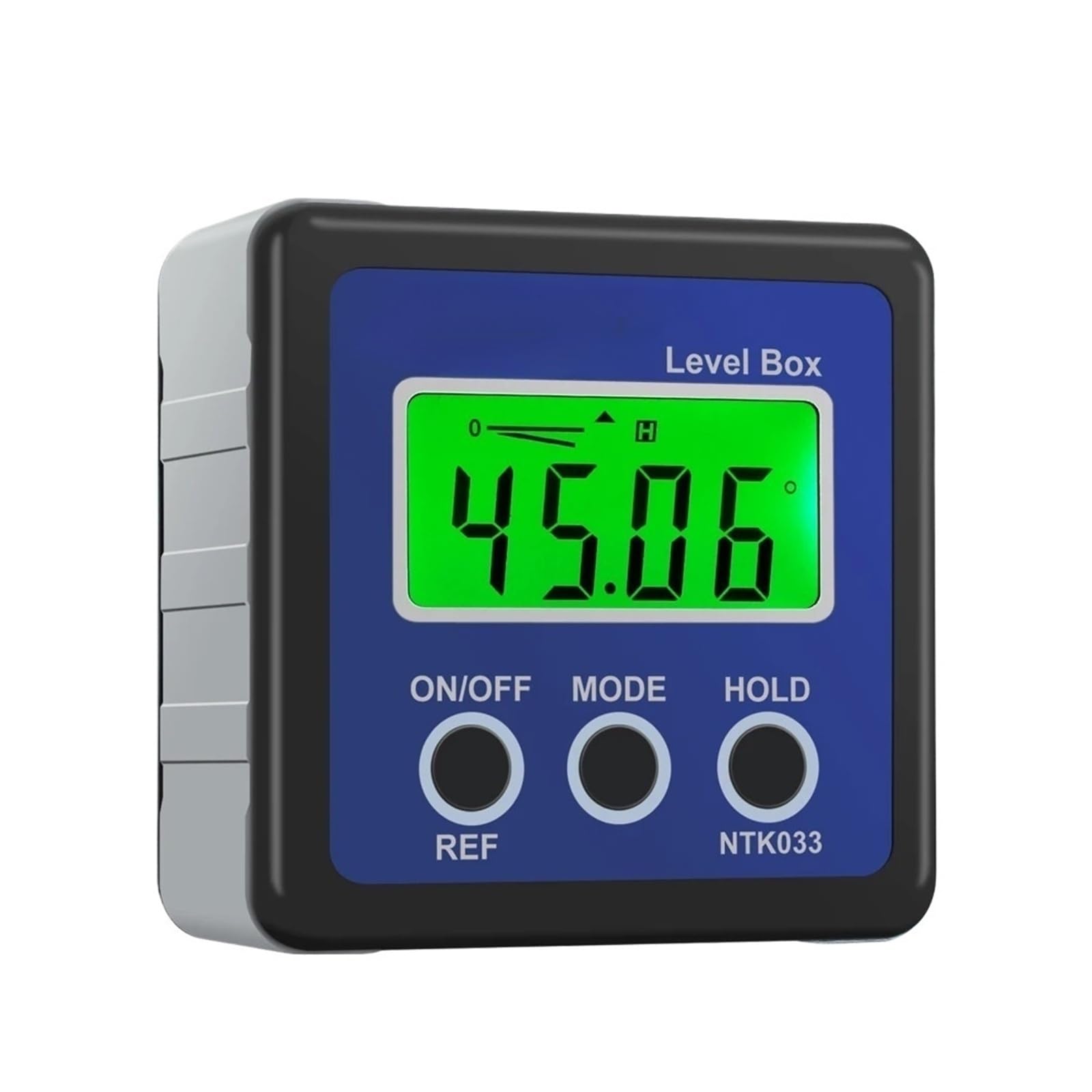 Misuratore di angolo digitale con base magnetica, livella a bolla, goniometro, inclinometro, strumento di misurazione 4 * 90 gradi