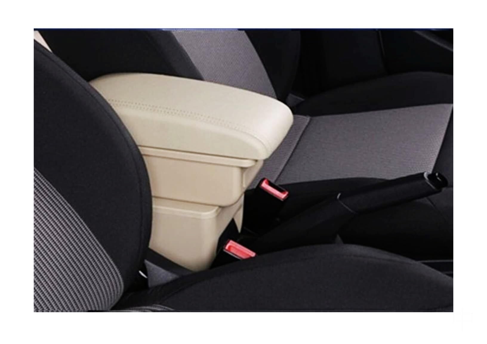 BEYEPZNZCK Car Armrest Cushion For Toyota For Aygo X 2022 Central Armrest Storage For Box with USB Charging