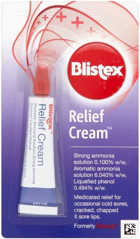Blistex Relief Cream Pack of 6 Amazon.co.uk Beauty