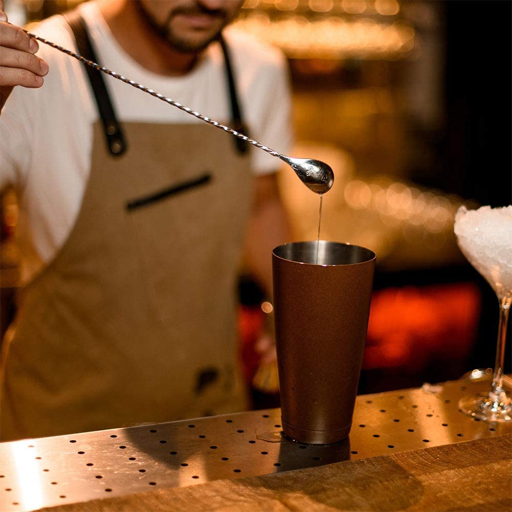 Cucchiaio Da Bar In Acciaio Inox 304 - Manico Lungo 30 Cm | Per Cocktail E Bevande - Foto 7