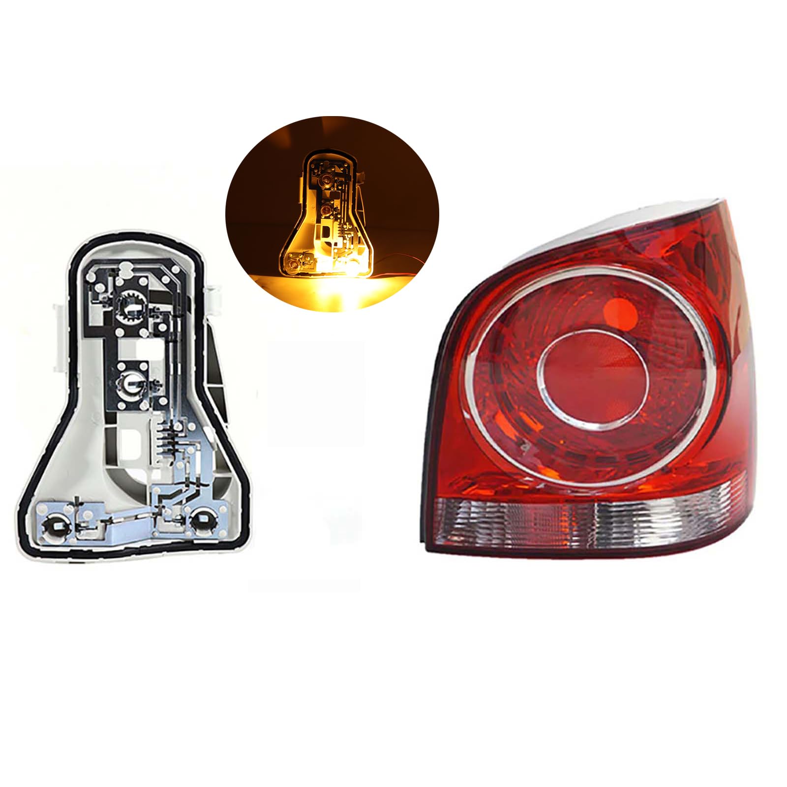 Luz Trasera Izquierda Compatible Con Volkswagen New Beetle 1998