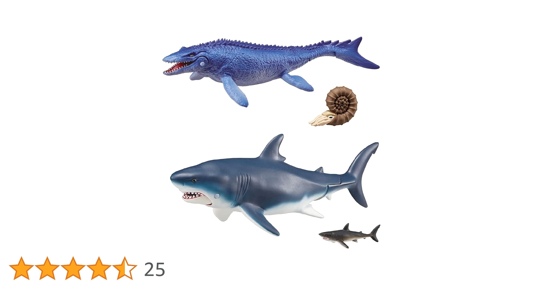 Amazon.co.jp: アニア 2種 セット AL-07 モササウルス (水に浮く