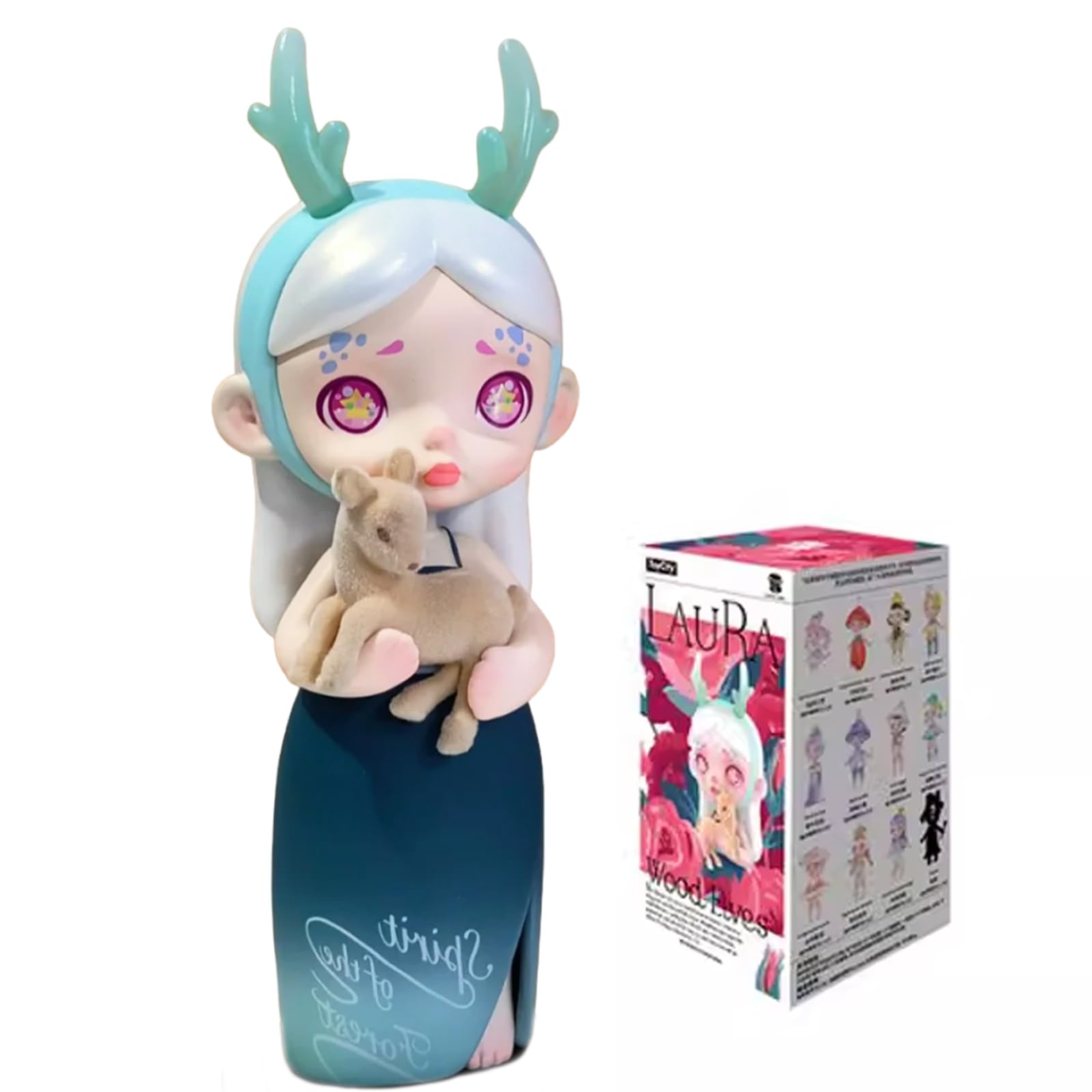 Amazon.com: Bahomu Blind Box Figure, 1PC Wood Elves Series Kawaii