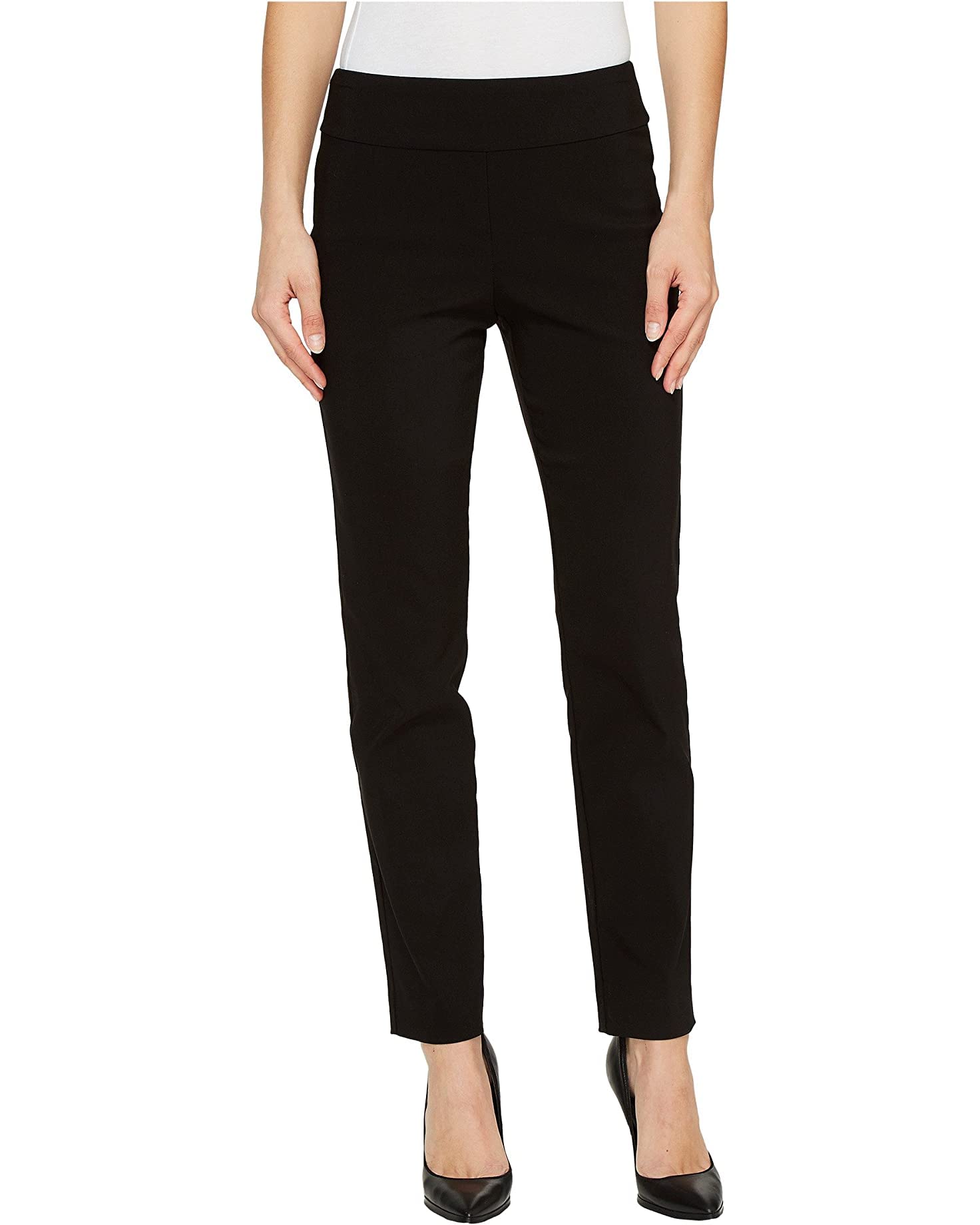 Krazy Larry Pull-On Ankle Pants Black 0 28