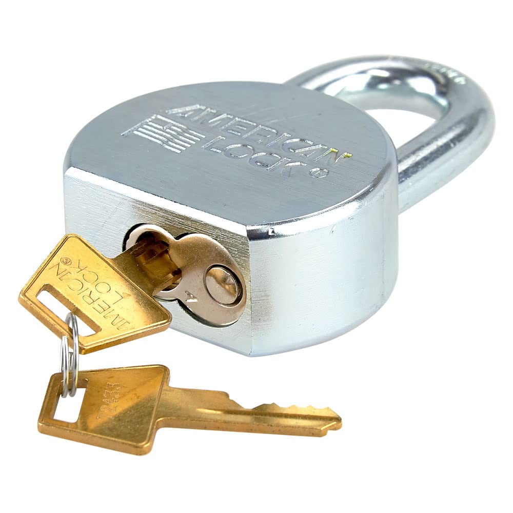 Master Lock A702 American Lock, 1-1/16, Zinc Plated Steel - Amazon.com